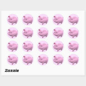 Piggy Bank Toon Sticker (Vel)