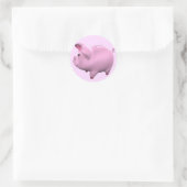 Piggy Bank Toon Sticker (Tas)