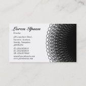 Piggy Bank - Zwart-wit Visitekaartje (Achterkant)