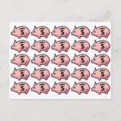 Piggy Banks Briefkaart (Voorkant)