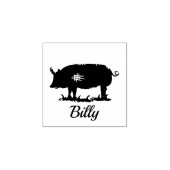 Piggy - Billy Rubberstempel (Afrduk)