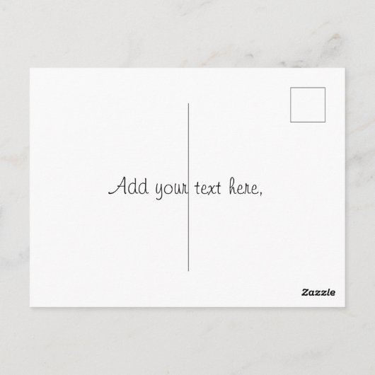 Piggy Briefkaart (Achterkant)