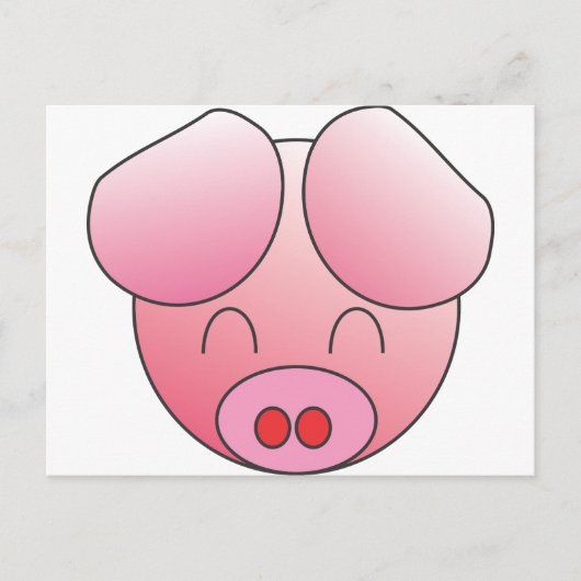 PIGGY BRIEFKAART (Voorkant)
