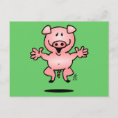 Piggy Briefkaart (Voorkant)