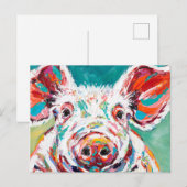 Piggy Briefkaart (Voorkant / Achterkant)