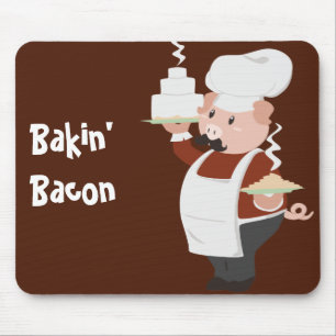 Piggy Chef Mousepad Muismat