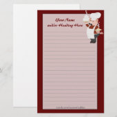 Piggy Chef Stationery Briefpapier (Voorkant / Achterkant)