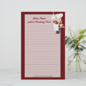 Piggy Chef Stationery Briefpapier (Staand voorkant)