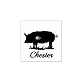 Piggy - Chester Rubberstempel (Afrduk)