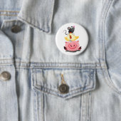 Piggy Chick en Mouse Friends Button Fun (In situ)
