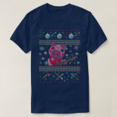 Piggy Christmas Sweater T-shirt (Design voorkant)