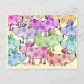 Piggy Collage Briefkaart (Voorkant)