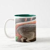 Piggy Cup Tweekleurige Koffiemok (Links)