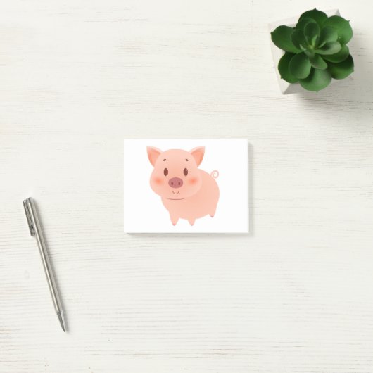 Piggy Cute Post-it® Notes (Kantoor)