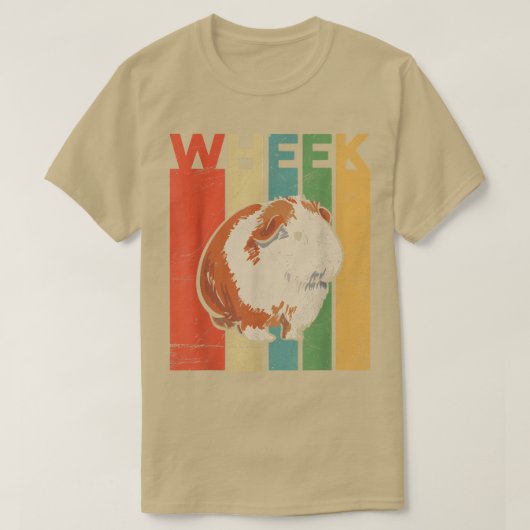 Piggy Design for a Guinea Pig nerd T-Shirt (Design voorkant)