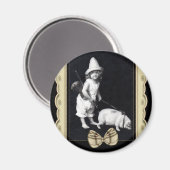Piggy en ik Fotografie Koelkastmagneet Magneet (Voorkant / Achterkant)