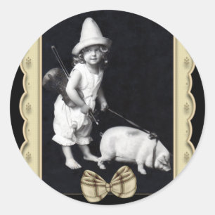 Piggy en ik  Fotografie Stickers