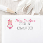 Piggy-etiketten van geplakt hout etiket (Insitu)