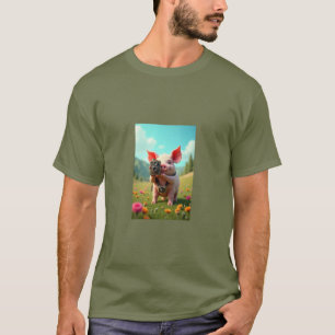 Piggy Fotograaf T-shirt