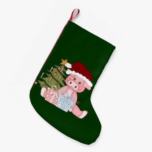 Piggy Gifts kerststop Kleine Kerstsok (Voorkant (Hangend))