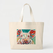 Piggy Grote Tote Bag (Voorkant)