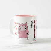 Piggy haat je mok (Voorkant links)