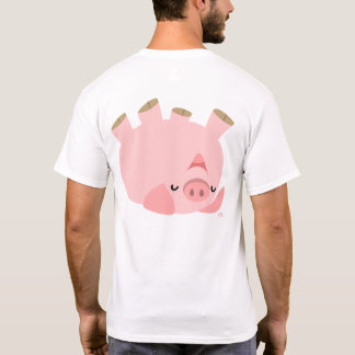 Piggy heeft een leuk T-shirt (ontwerp achteraan)