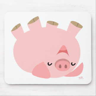 Piggy heeft een leuke mousepad muismat