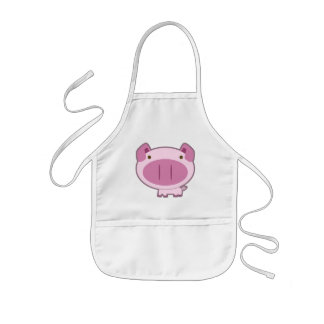 PIGGY KINDER PINK APRON SCHORT
