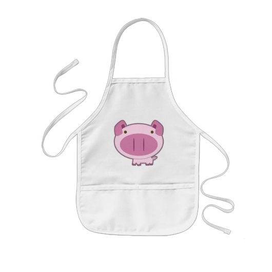 PIGGY KINDER PINK APRON SCHORT (Voorkant)
