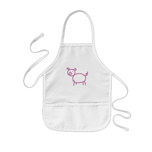 Piggy Kinder Schort (Voorkant)