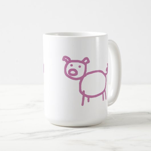 Piggy Koffiemok (Voorkant rechts)