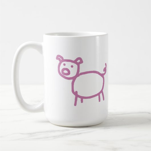 Piggy Koffiemok (Links)