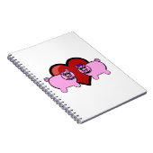 Piggy Love Notitieboek (Rechterzijde)