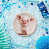 Piggy Papieren Bordje (Feest)