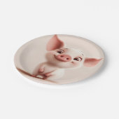 Piggy Papieren Bordje (Gekanteld)