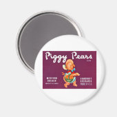 Piggy Pears Magneet (Voorkant / Achterkant)