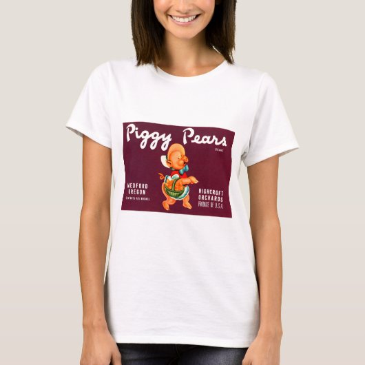 Piggy Pears T-shirt (Voorkant)