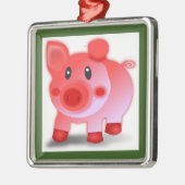 PIGGY PIGLET METALEN ORNAMENT (Links)