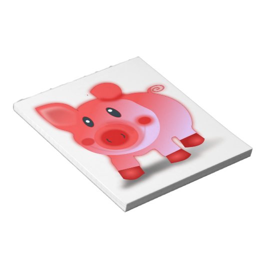 PIGGY PIGLET NOTITIEBLOK (Schuin)