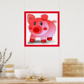 PIGGY PIGLET POSTER (Keuken)