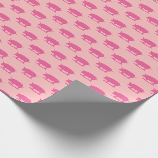 Piggy Pink Cadeaupapier (Hoek)