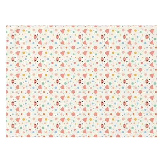 Piggy & polka dots tafelkleed (Voorkant (Horizontaal))