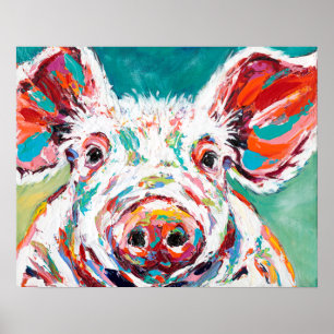 Piggy Poster