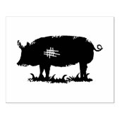 Piggy Rubberstempel (Afrduk)