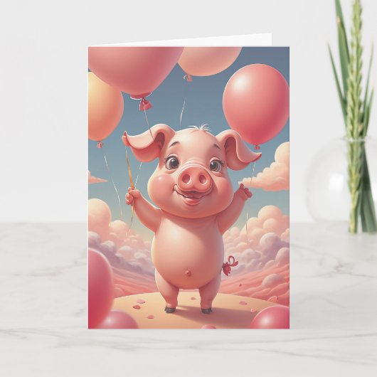 Piggy Sees the Future Kaart (Voorkant)