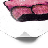 Piggy the Hamicidal Maniac Cartoon Pig Chef Art Foto Afdruk (Hoek)