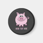 Piggy Throw Magneet (Voorkant)