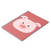 Piggy Verjaardag Kinderen Kunst Notitieboek (Linkerzijde)