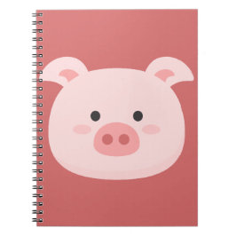 Piggy Verjaardag Kinderen Kunst Notitieboek